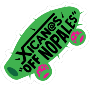 OFF NOPALES STICKER 3"